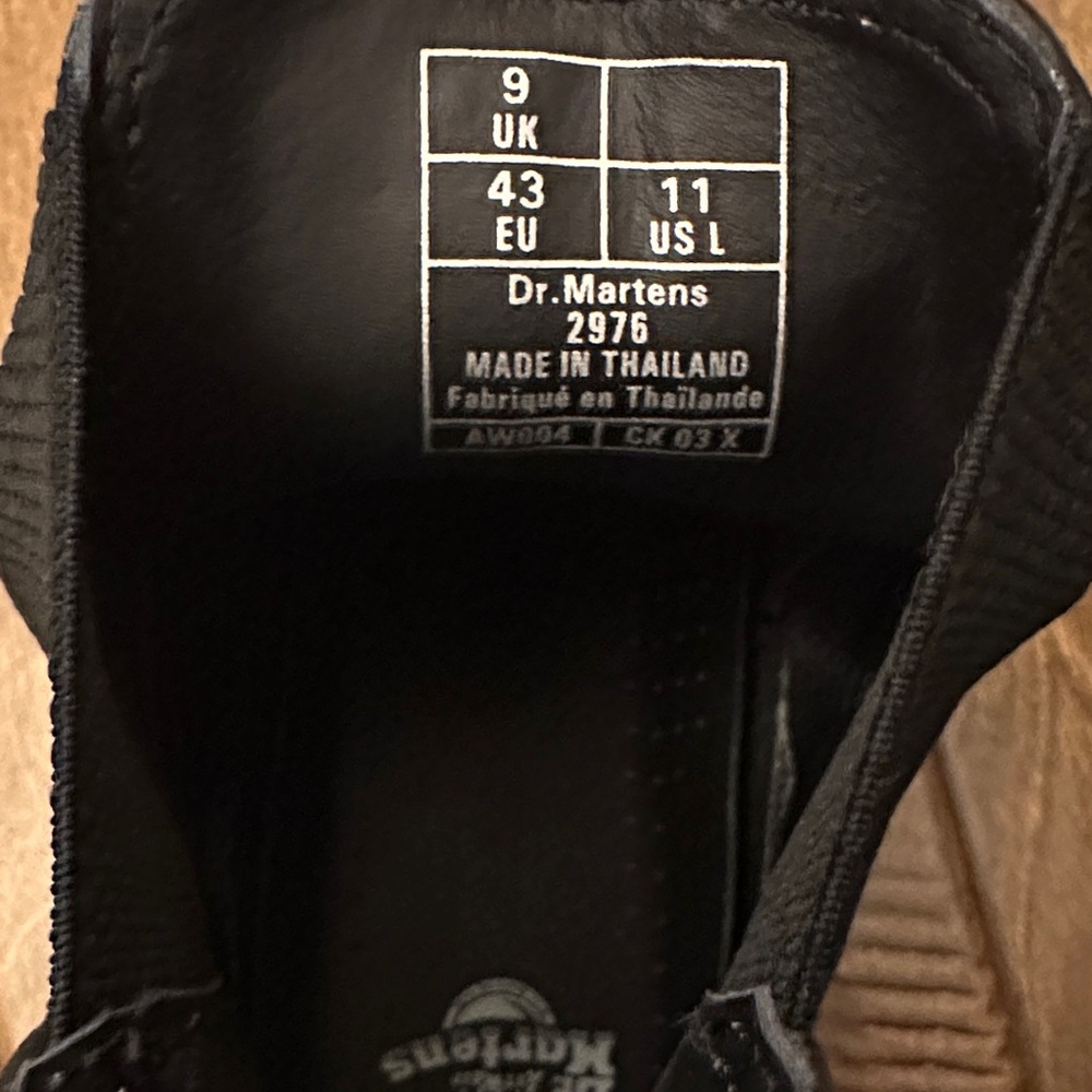 Dr. Martens Black Chelsea Boots - Picture 4 of 9